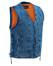 Vance-VB939BL-Mens-Blue-V-Neck-Denim-Vest-for-Motorcycle-Riders-main