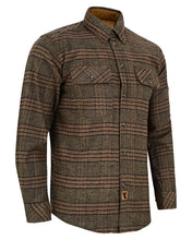 Ghost Throttle Sequoia Men's Long Sleeve Plaid Button Down Casual Flannel Shirt, Corduroy Cuffs