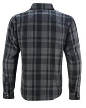 mens-armored-motorcycle-flannel-shirt-multiple-pockets-ce-level-2-armor-reinforced-by-kevlar-by-dupont-water-resistant-grey-back