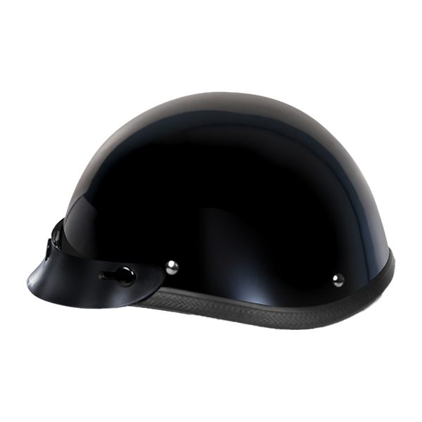 Novelty Smokey W/ Snaps- Hi-Gloss Black