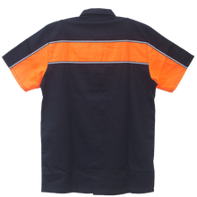 Men's Work Shirts in Various Color Stripes