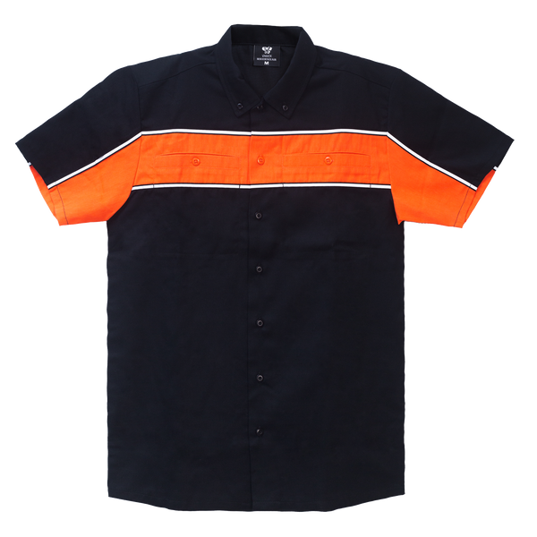 Men's Work Shirts in Various Color Stripes