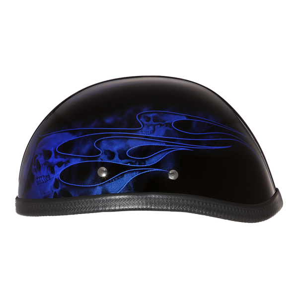 Novelty Eagle- W/ Skull Flames Blue