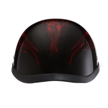 Novelty Eagle- W/ Skull Flames Red