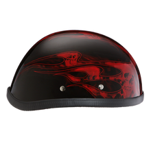 Novelty Eagle- W/ Skull Flames Red