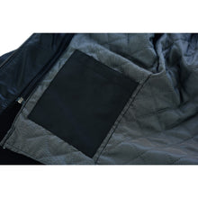 Roxy Women's Fringe and Rivet Detail Premium Lightweight Black Leather Lady Biker Motorcycle Fashion Jacket