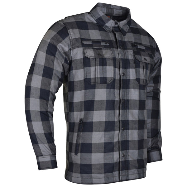 Ghost Throttle Riding Shirts with Waterproof Zippers &  C.E. Armor