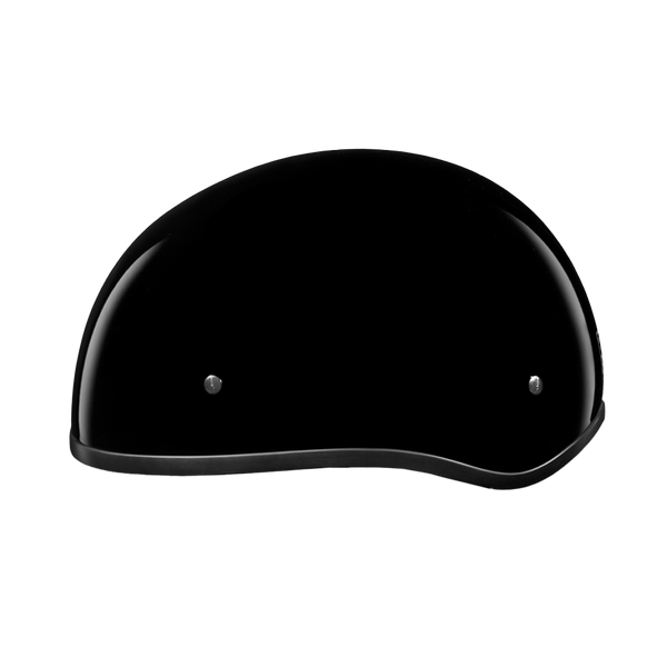 D.O.T. Daytona Skull Cap W/O Visor- Hi-Gloss Black