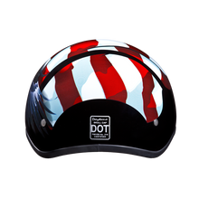D.O.T. Daytona Skull Cap- W/ Freedom