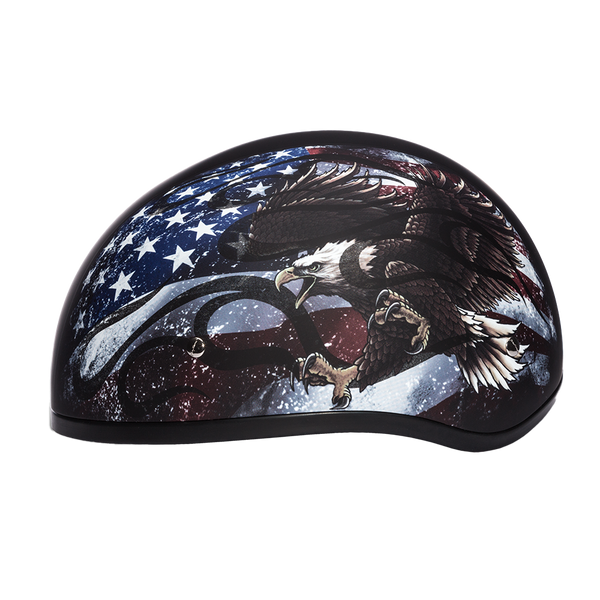 D.O.T. Daytona Skull Cap- W/ Usa