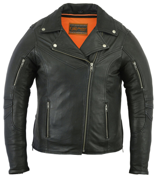 Women's Modern Longer Beltless Biker Jacket
