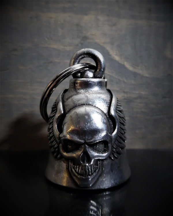 Skull Up Wing Bell
