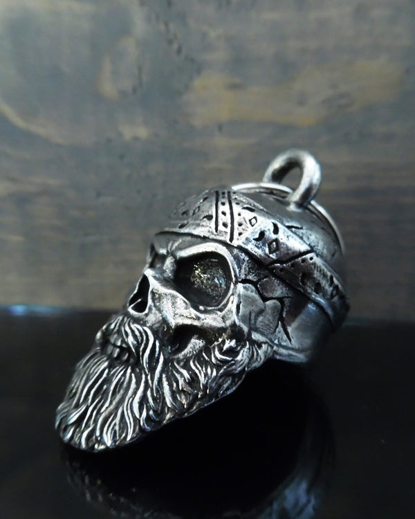 Old School Biker Skull Bell