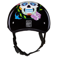 D.O.T. Daytona Skull Cap- W/ Diamond Skull