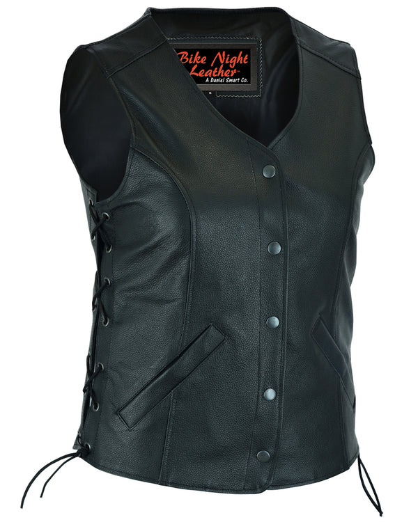 Women's Stylish Longer Body  Vest - Side Laces