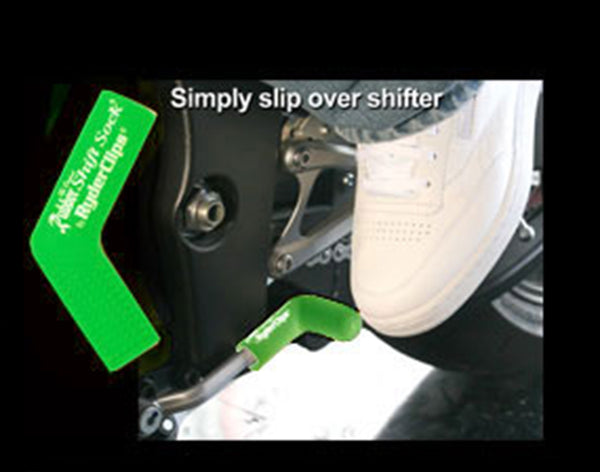 GREEN Rubber Shift Sock- Green