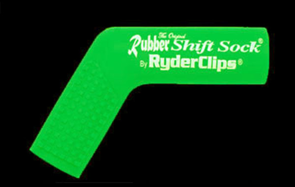 GREEN Rubber Shift Sock- Green