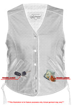 Women's Light Weight Open Neck Vest