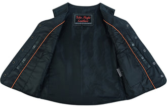 Women's Stylish Longer Body  Vest - Plain Sides