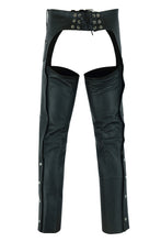 Unisex Basic Coin Pocket Leather Chaps