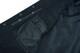 TALL Men's Tall Classic Tapered Bottom Biker Leather Vest