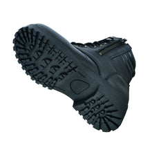 Women's Side Zipper Plain Toe Boots