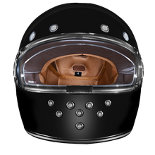 D.O.T. Daytona Retro- Hi-Gloss Black W/ Chrome Accents