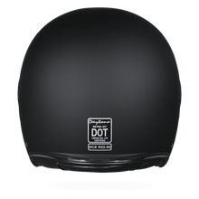 Daytona Retro Jet Solid Open Face Motorcycle Helmet