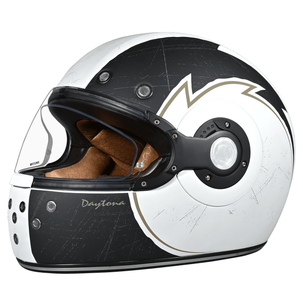 Daytona Retro Blitz Full Face Motorcycle Helmet