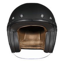 Daytona Retro Jet Solid Open Face Motorcycle Helmet