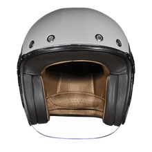 Daytona Retro Jet Solid Open Face Motorcycle Helmet