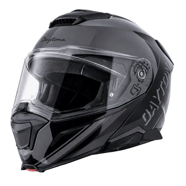 Daytona Legacy Obsidian Modular Motorcycle Helmet