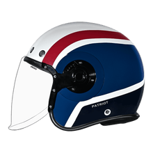 Daytona Retro Jet Patriot Open Face Motorcycle Helmet