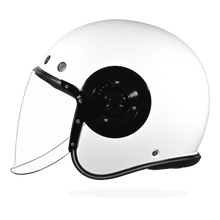 Daytona Retro Jet Solid Open Face Motorcycle Helmet
