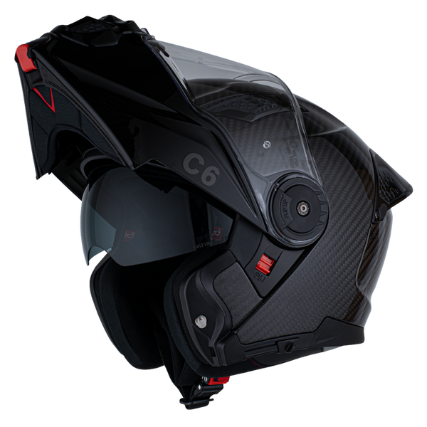 Daytona C6 Carbon Fiber Modular Motorcycle Helmet