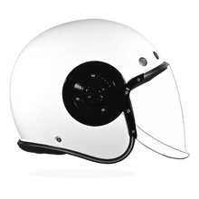 Daytona Retro Jet Solid Open Face Motorcycle Helmet