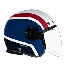 Daytona Retro Jet Patriot Open Face Motorcycle Helmet