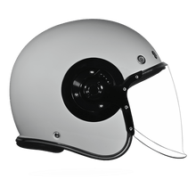 Daytona Retro Jet Solid Open Face Motorcycle Helmet