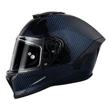 Daytona Viper Blue Carbon Fiber Full Face Motorcycle Helmet