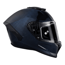 Daytona Viper Blue Carbon Fiber Full Face Motorcycle Helmet