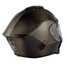 Daytona Viper Gold Carbon Fiber Full Face Motorcycle Helmet