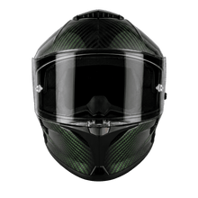 Daytona Viper Green Carbon Fiber Full Face Motorcycle Helmet
