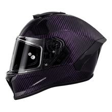 Daytona Viper Purple Carbon Fiber Full Face Motorcycle Helmet