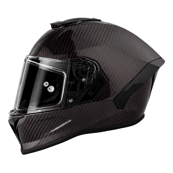 Daytona Viper Red Carbon Fiber Full Face Motorcycle Helmet
