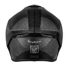 Daytona Viper Silver Carbon Fiber Full Face Motorcycle Helmet