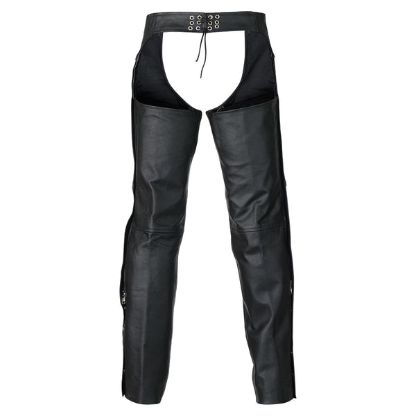 Classic Biker Leather Chaps