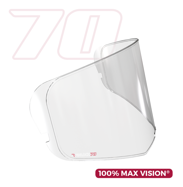 Pinlock 70 Lens- Detour and Glide Replacement Shield- Clear