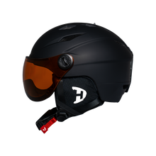 Daytona Carver W/ Shield- Dull Black