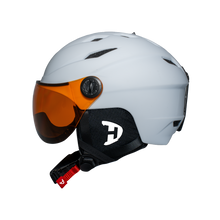 Daytona Carver W/ Shield- Dull Chalk White