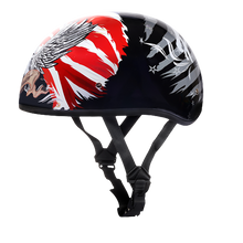 D.O.T. Daytona Skull Cap- W/ Freedom 2.0